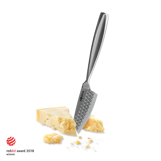 Kaasmes met RedDot Design Award logo
