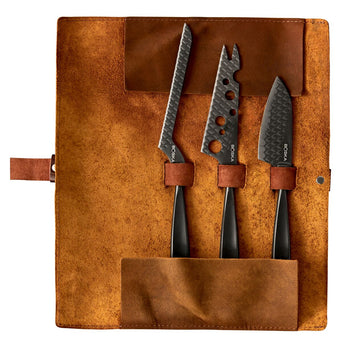 Cheese Knife Set Monaco+ Black