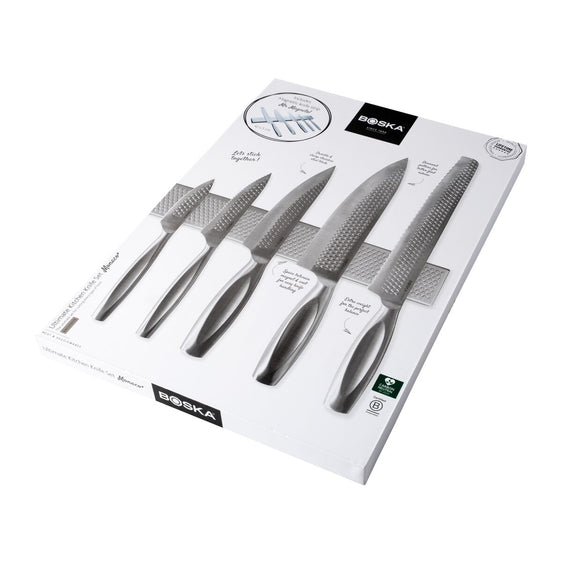 Ultimate Kitchen Knife Set Monaco+, bande magnétique incluse