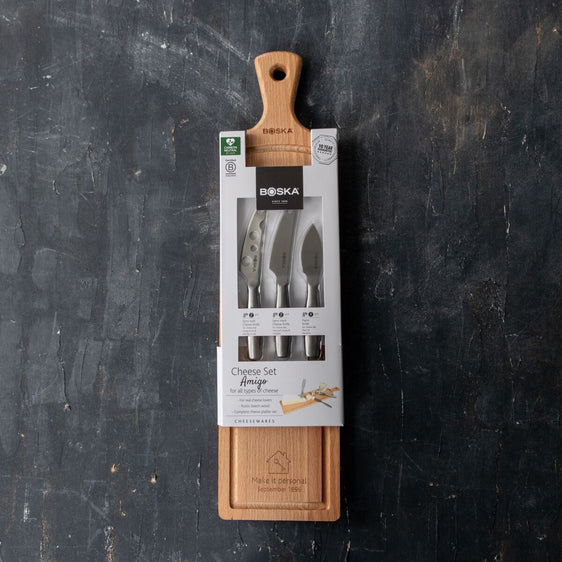 Cheese Set Amigo - 35.6 cm - Personalize This Board