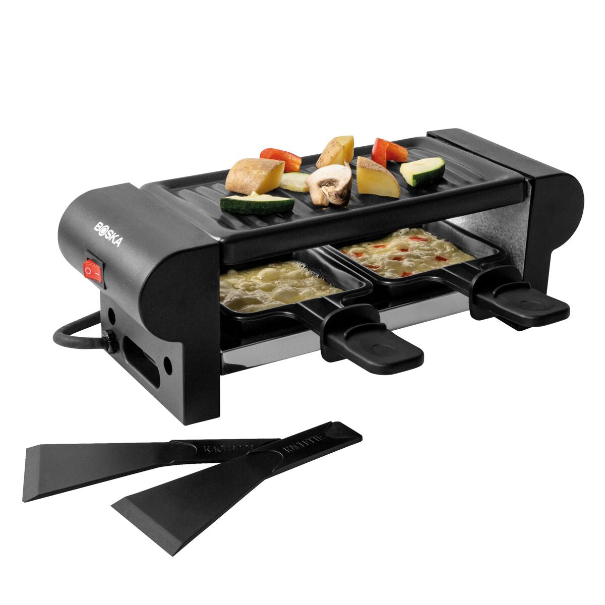 Raclette Mini 220V: Compact Raclette Machine | Gourmet for 2 People ...
