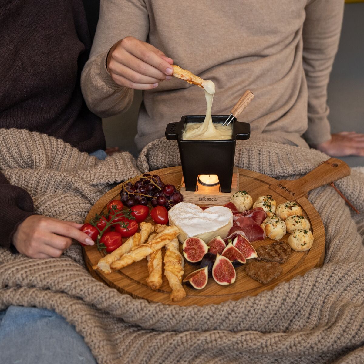 Appareil à fondue au chocolat avec accessoires - Set fondue maison Appareil à fondue au chocolat avec accessoires - Set fondue maison