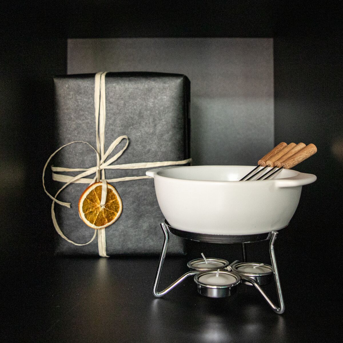 Appareil à fondue au chocolat avec accessoires - Set fondue maison Appareil à fondue au chocolat avec accessoires - Set fondue maison