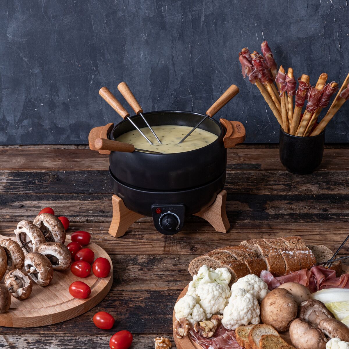 Electric Fondue Set Party: Compact | Fondue Pot for Every Type of Fondue