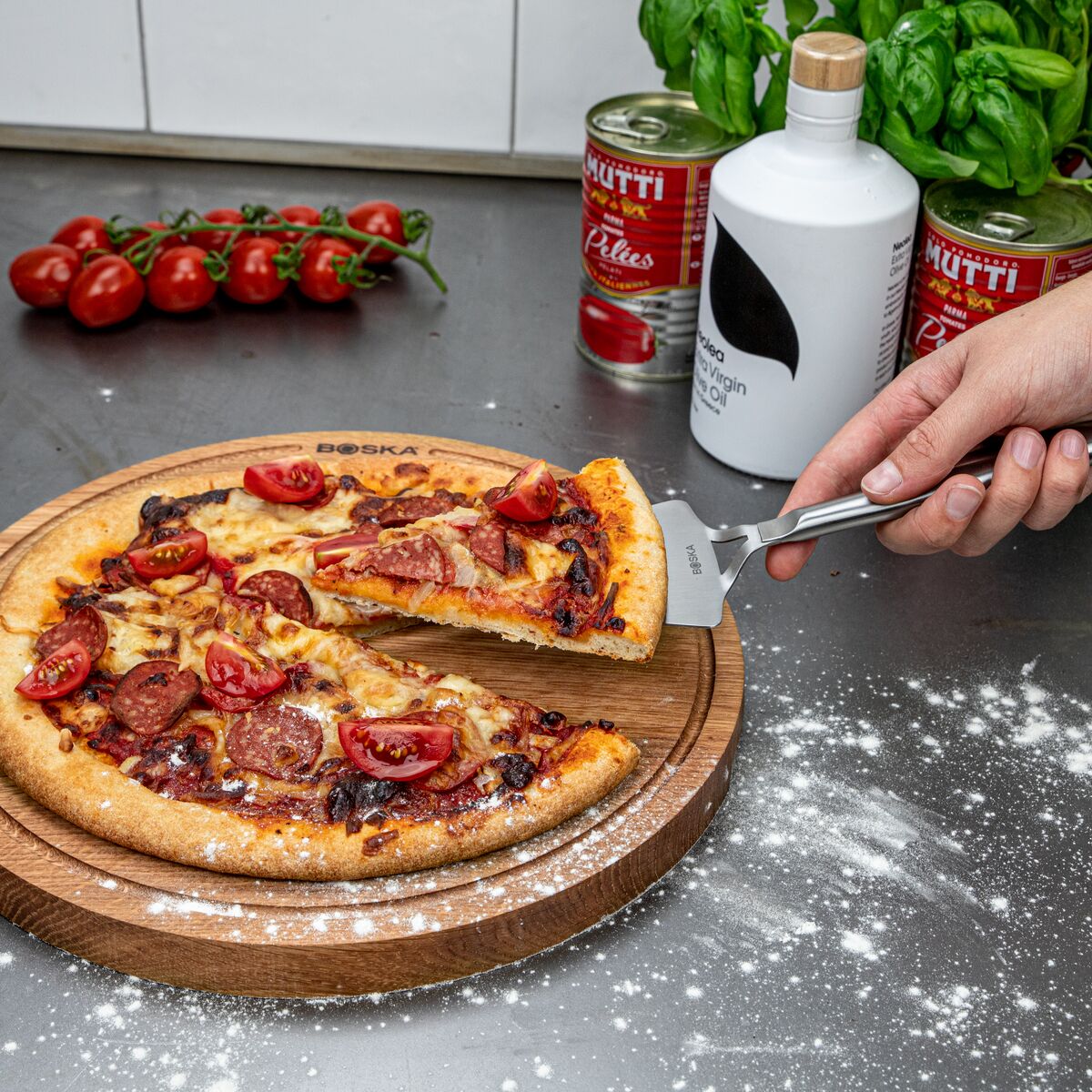 Pizza Set Copenhagen: For Cutting & Serving | Pizza Cutter