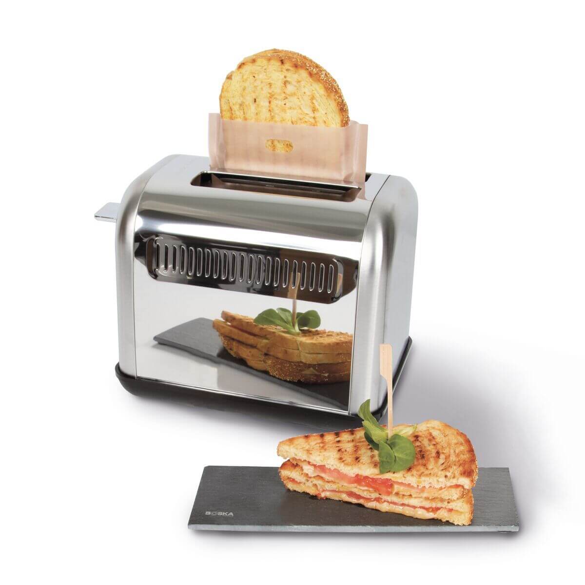 Toastabags Lot De 100 Sacs à Vapeur Micro-ondes - 21 X 16,5 X 1,75 Cm Pour Cuisson Saine