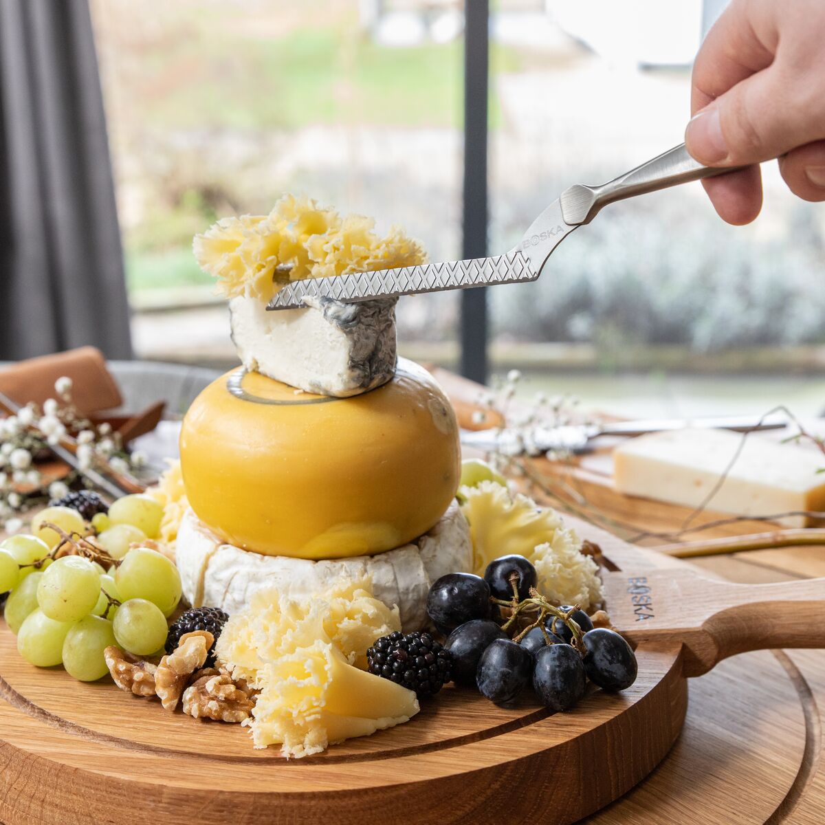Râpe à Fromage Parmesan Monaco+ Boska - Acier Inoxydable Pour Fromages Durs, Truffes Et Légumes