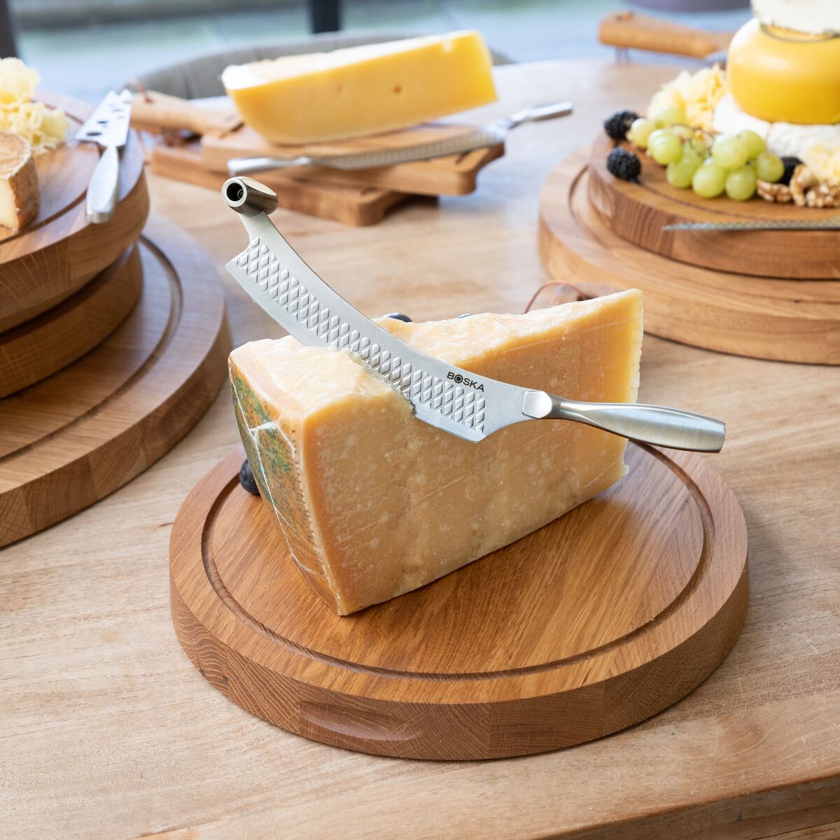 Dutch Cheese Knife Monaco+: Professional Rocking Knife for (Semi-)Hard ...