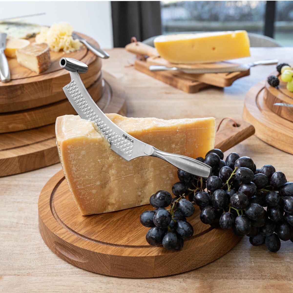 Dutch Cheese Knife Monaco+: Professional Rocking Knife for (Semi-)Hard ...