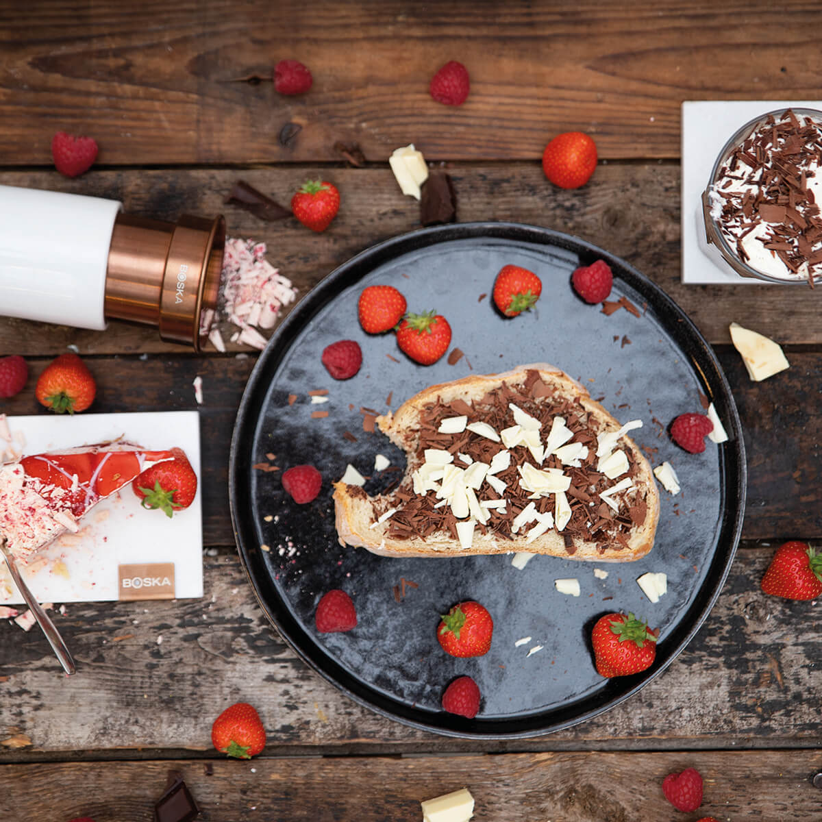 Choco Rasp Choco Flaker: Stijlvolle Rasp voor Chocolade en Kaas | RVS Rasp | BOSKA ...