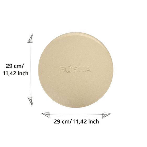 BOSKA 320512 Pizzasteen Deluxe - ⌀ 29 cm