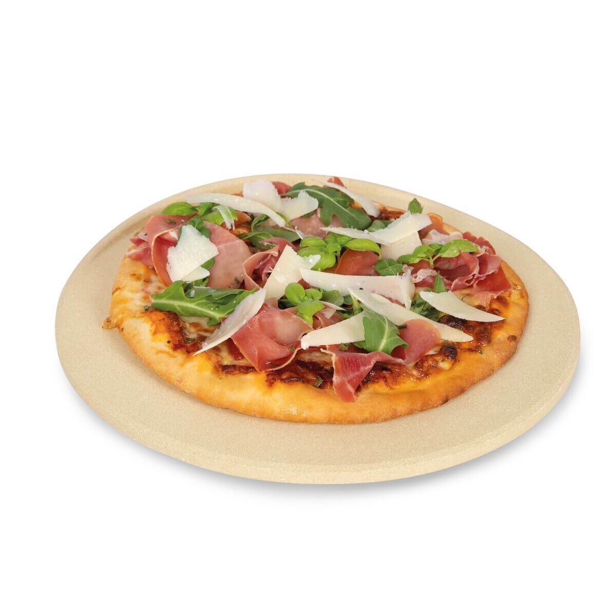 Boska Pierre à Pizza Deluxe L 35 Cm – Cordiérite Premium Avec Bord Surélevé Pour Four Et Barbecue