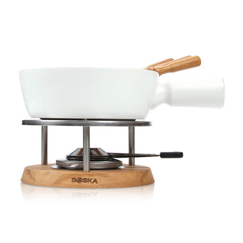 BOSKA 340029 Fondueset Bianco - 1,3 L