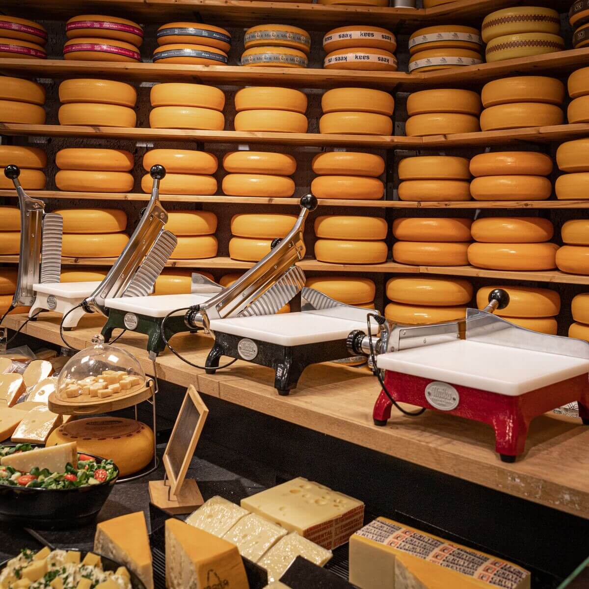 Käseschneidemaschine Unika+ - Runde Käse schneiden | Weniger Verschnitt