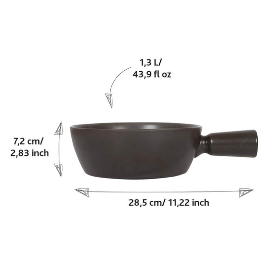 853552 BOSKA Fonduepan Nero