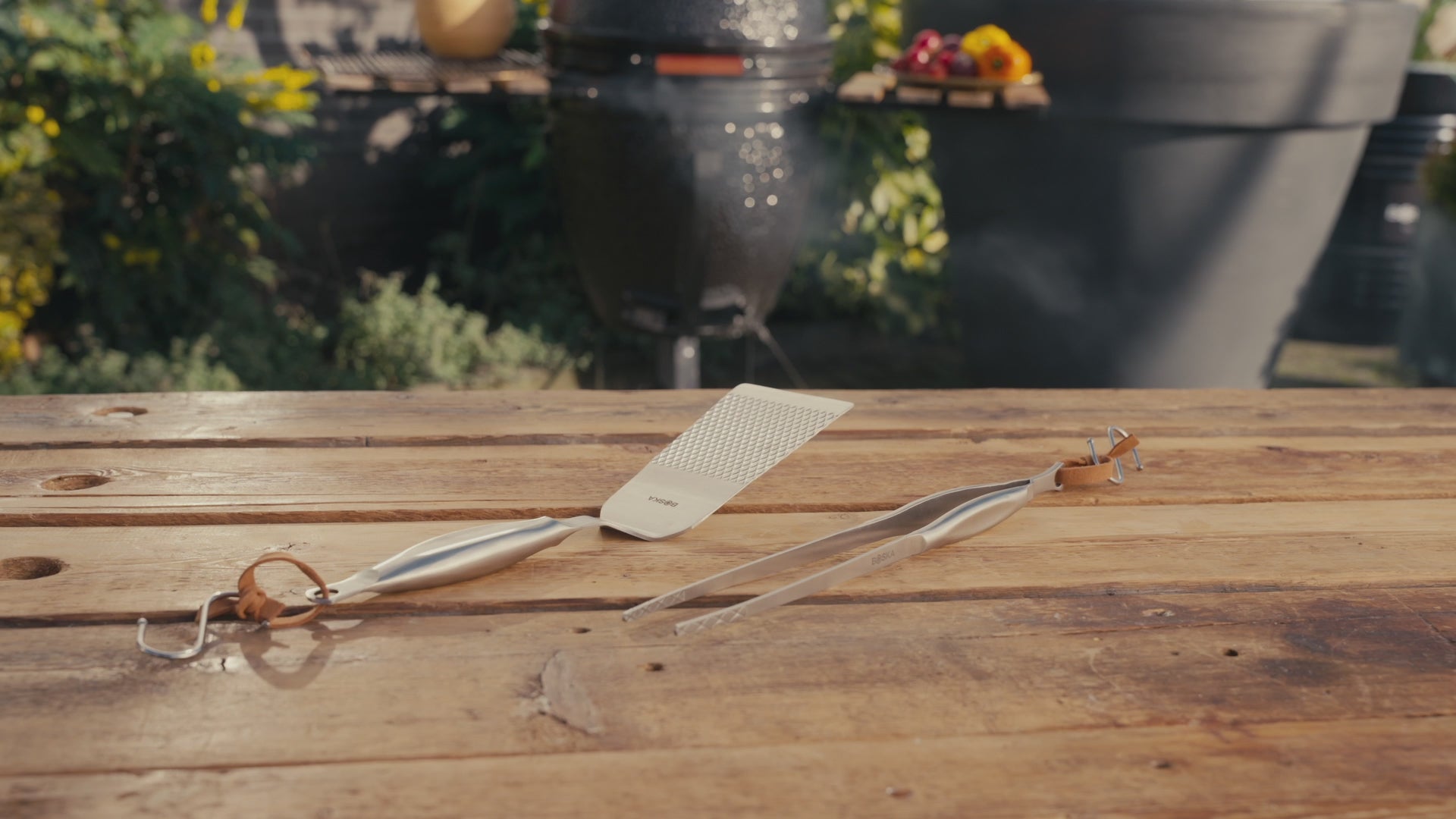 320045 - BOSKA Burger & Veggie BBQ Tools Monaco+ , Set van 2