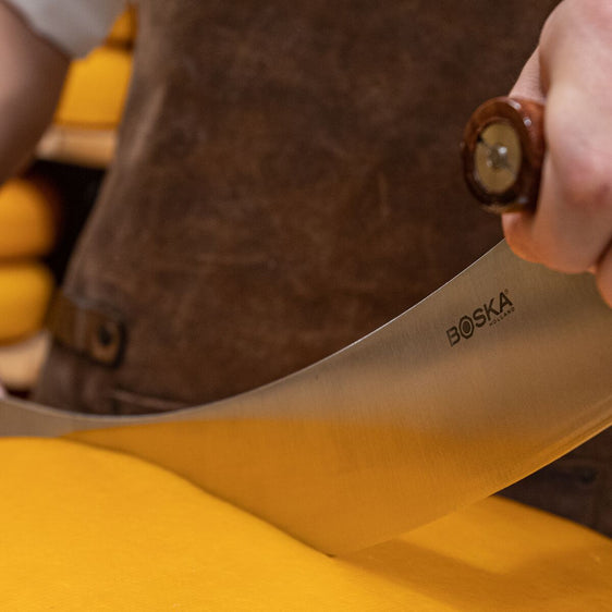 Dutch Cheese Knife Professional Wooden Handle M 250 mm