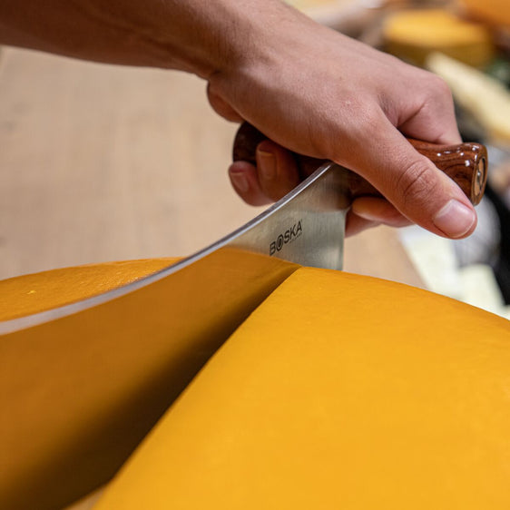 Couteau à fromage hollandais professionnel en bois 'L', 380 mm