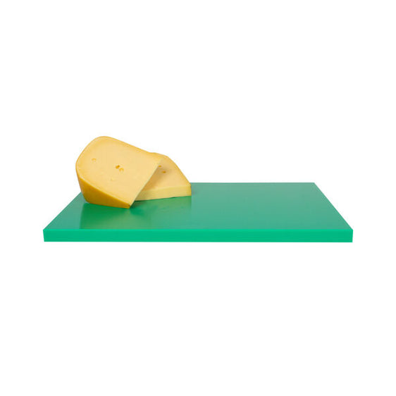 Cheese Cutting Board HACCP Green (450x330x20 mm)