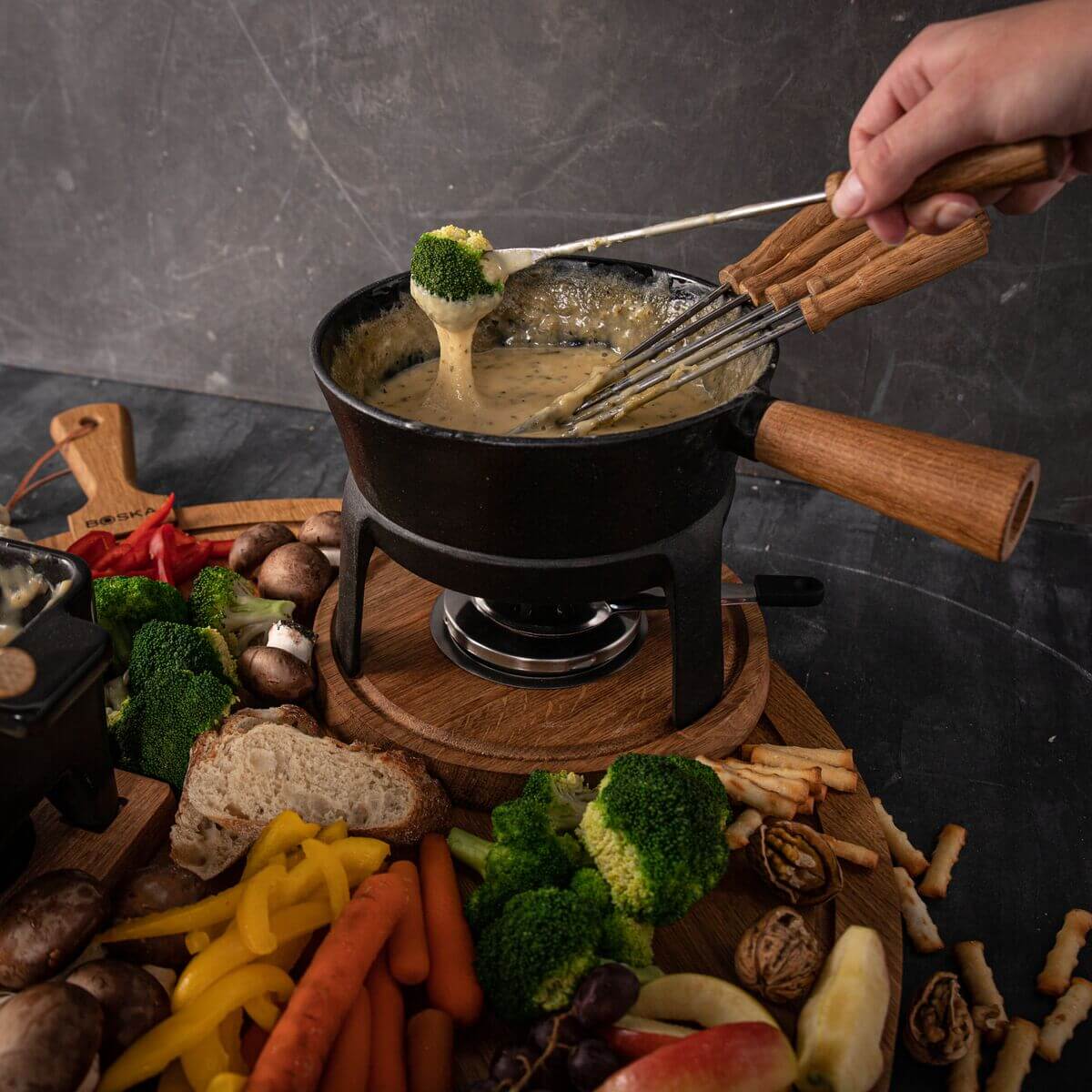 Boska Nero L, 853529, Tapas Fondue | Achetez à prix avantageux chez Boska Nero L, 853529, Tapas Fondue | Achetez à prix avantageux chez