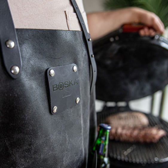 955057 BOSKA Mr. Smith BBQ Schort Zwart