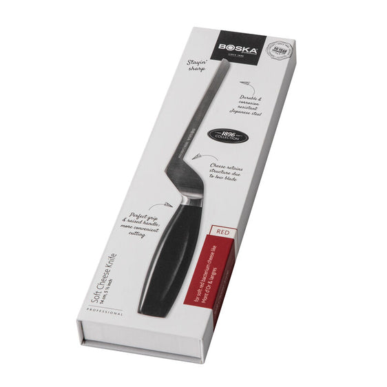Couteau à Fromage à Pâte Molle, Rouge 140 mm