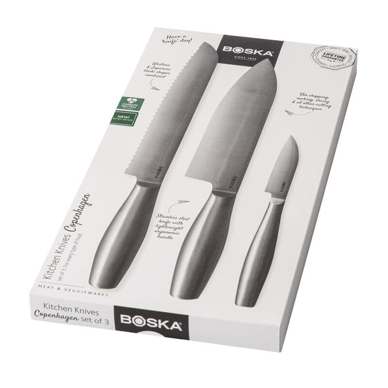 Couteau de cuisine Copenhagen, lot de 3